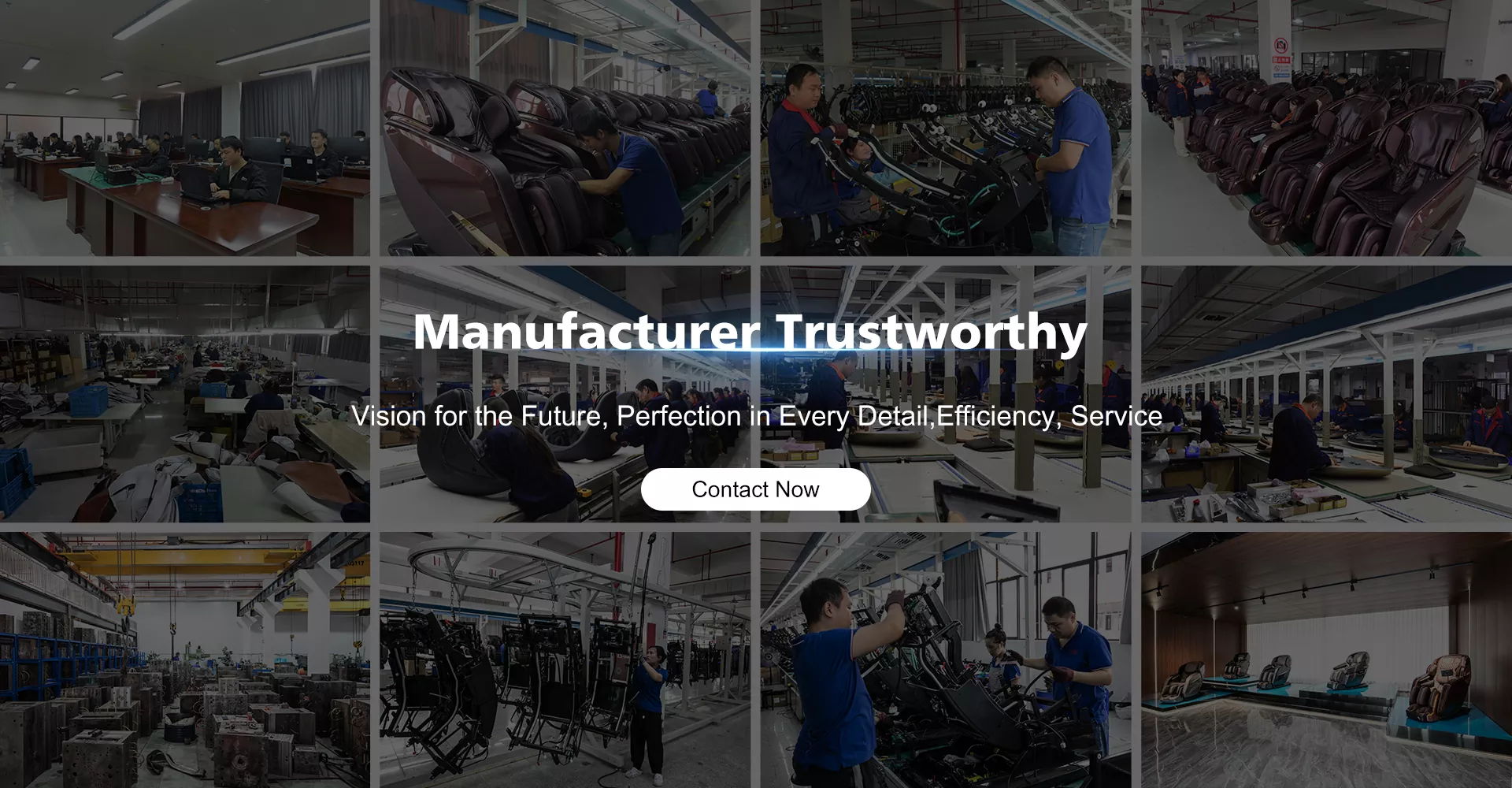 China Reliable Dual Mech Massage Chair Manufacturer