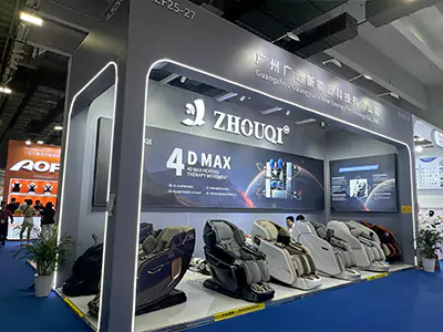 Customized massage chairs + multi-country certification highly popular