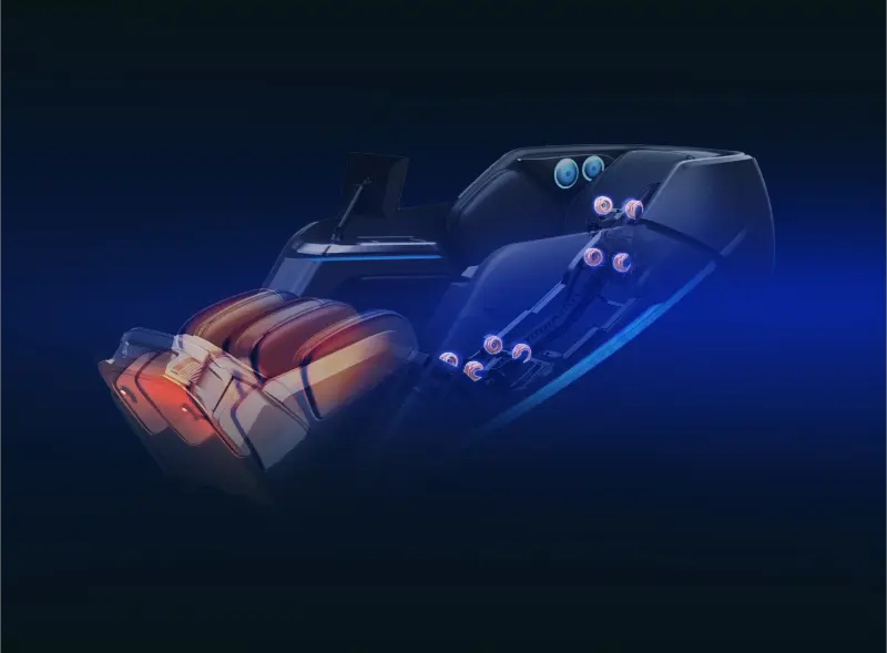 Dual Mech Massage Chair